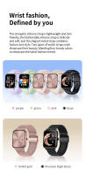 Reloj mujer inteligente Bluetooth llamadas Fitness exterior vogue deporte sano ritmo cardíaco Reloj de presión arterial - details 18