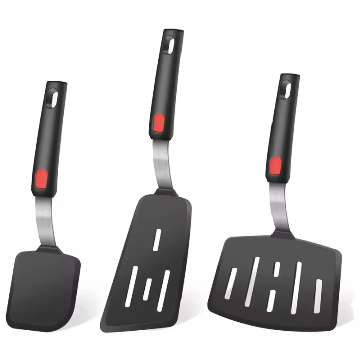Espátula de Silicona Resistente al Calor 600F Perfecta para Hacer Huevos, Hamburguesas, Crepes - 1