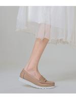 Zapatos sencillos de boca baja de un solo paso para mujer, nuevo estilo 2025, mocasines planos casuales versátiles para mujer - details 0