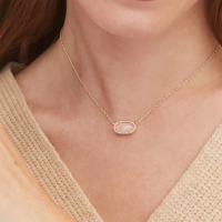 Collar con colgante ajustable geométrico para mujer, joyería de moda - details 7