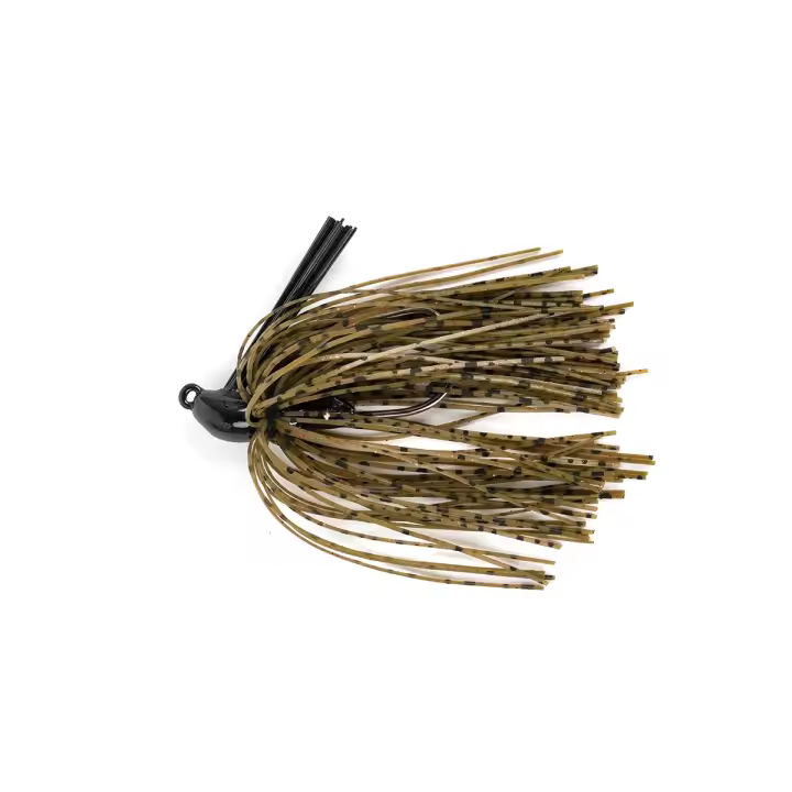 Gancho de cabeza de plomo para hombre y barba, 1 piezas, bloque de hierba de seda, anticolgante, inferior, subgancho, cebo biónico, cebo falso para lubina de mar - 1