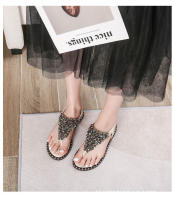 Sandalias de moda para mujer, verano, planas, nuevas, populares, con cuentas de hadas, estilo viento, talla grande. - details 15