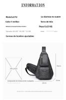 Bolso de mujer nuevo, bolso de hombro para mujer, bolso de mensajero versátil, mochila de viaje informal multifuncional, bolso tipo satchel. - details 5