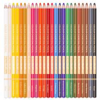 Juego de bocetos de dibujo para estudiantes, lápices de colores Macaron, suministros de arte profesional para artistas, 24 colores - details 2