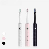 Cepillo de dientes eléctrico sónico para adultos, modelo DuPont de lana suave, resistente al agua, carga USB, fábrica - details 1