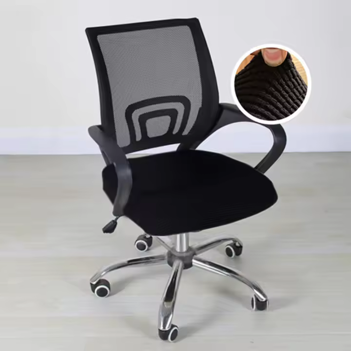 Fundas de asiento de LICRA para silla de oficina, funda para silla de ordenador, Protector de sillón, funda de asiento elástica para silla de oficina - 1