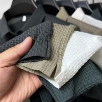 polos hombre manga corta ropa hombre día del padre Nuevos hombres de negocios Casual manga corta hueso flor color sólido POLO camisa moda transpirable cómodo verano versátil top - details 24