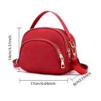 Bolso cruzado para mujer con cremallera dulce Mini bolso multifuncional para teléfono móvil - details 10