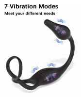 Leten Vibrador Prostate para Hombres Juguete Sensual para Adultos Estimulador de Plug Anal - details 5
