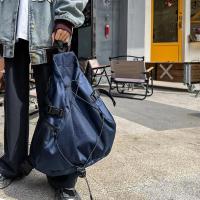 Bolso Cruzado de Viaje de Gran Capacidad Bolsa de Pecho de Nylon de Alta Calidad para Hip Hop - details 15