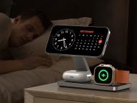 inalámbrico con mag-Safe, estación de Carga iPhone 3 en 1 para Apple Watch, Cargador inalámbrico inductivo Plegable para iPhone - details 9