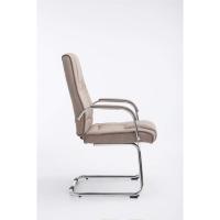 Cantilever Attila Tapizada En Tela y con Base De Metal I Silla De Conferencia con Reposabrazos, Color:Negro/Negro - details 14