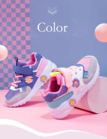 Zapatillas de tenis de moda para niños y niñas, zapatos para correr al aire libre, zapatos deportivos escolares antideslizantes, zapatos cómodos de malla transpirable, color rosa - details 5