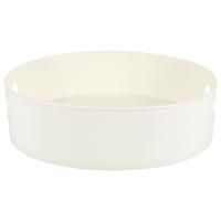 Bandeja giratoria antideslizante para almacenamiento de alimentos, bandeja giratoria para tarros de especias, plato de almacenamiento seco, blanco - details 1