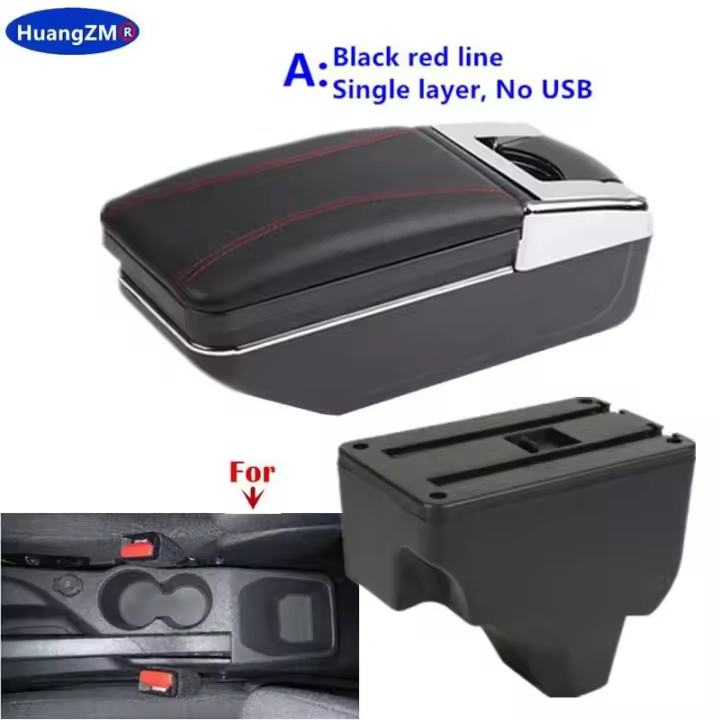 2008 Adecuado para reposabrazos Peugeot 208 2019-2024 CA detalles de reacondicionamiento de iluminación Piezas internas de automóvil - 1