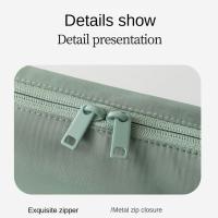 Bolsa de cosméticos impermeable a la moda, bolsa de tela de gran capacidad para lavar a mano, bolso de mano, paquete de lápiz labial, bolsa de almacenamiento - details 6