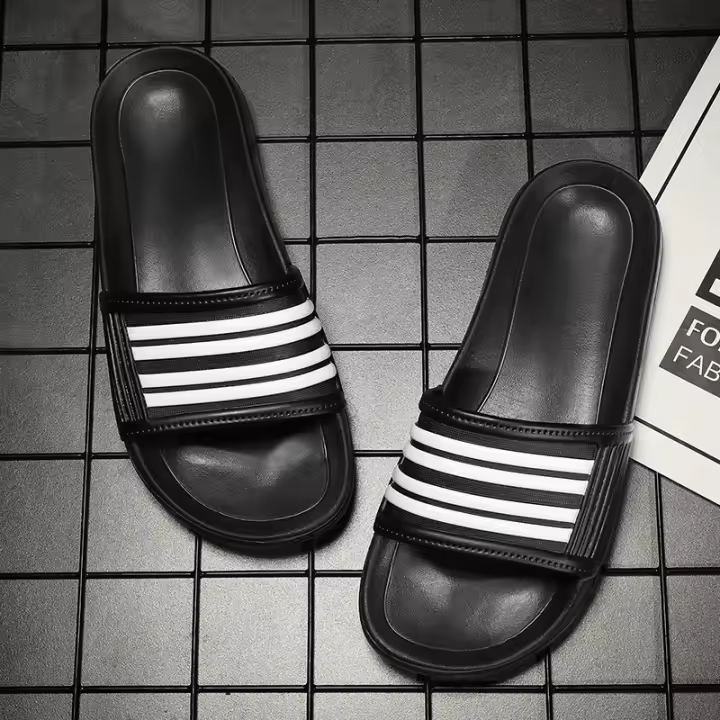 Ropa de hogar para hombres y mujeres, moda y ocio, desodorante diario de cuatro barras, zapatillas de tendencia - 1