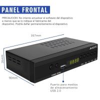 Nueva Version 2024 Español TDT GRABADOR Decodificador  TV DVB-T T2 H265 HEVC FTA Full HD PVR, USB, HDMI, SCART, Sintonizador de TV Digital Terrestre, Receptor Digital de Alta definición Full HD 1080p HD JN 821T2 TV Graba en HD - details 4