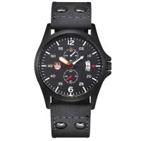 Reloj de Pulsera de Cuarzo Automático de Marca XINEW Correa de Cuero de Moda Casual para Hombres - details 15