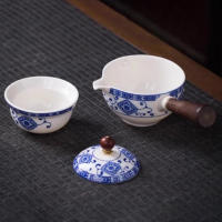Tetera China Gongfu con rotación de 360 °, tetera de porcelana, regalo Ideal para amantes del té - details 0