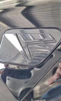 Cubierta de Tanque de Combustible ISUZU MU-X MUX 2023 Parche Decorativo de Acero Cromado - details 3