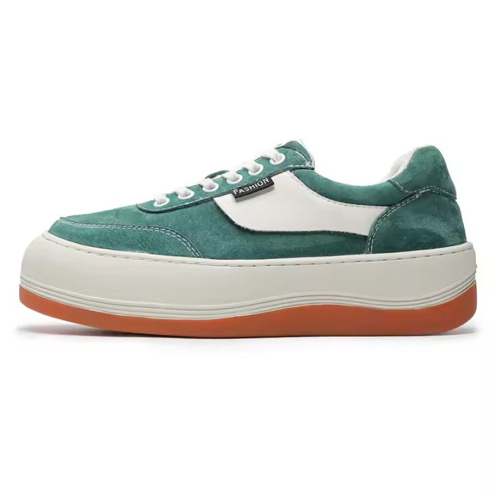 Nueva plataforma versión coreana nicho zapatos de tendencia para hombres zapatos de tablero casuales. - 1