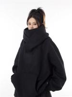 Sudadera con Capucha de Ninja de Olla de Tortuga de Otoño Sudadera de Vellón de Estilo Vintage para Hombres Ropa de Calle Japonesa Hip Hop de Moda Grande - details 13