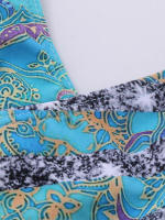 Bikini a rayas para mujer, bañador Sexy de dos piezas, conjunto de Bikini, ropa de playa, traje de baño XXL 2022 - details 6