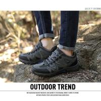 Zapatos de Senderismo para Hombre al Aire Libre Resistentes a la Desgastación, Forro de Cuero, Suela de Goma Sintética - details 13