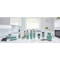 Emsa Optima Dry Food - Set 5 Recipientes Herméticos de Plástico Rectangulares, higiénicos, fácil apilamiento, tapa de cierre a presión y bordes antideslizantes, sin BPA, apto lavavajillas - details 9