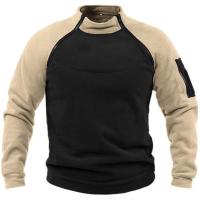 Sudadera con cuello alto para hombre, jerséis masculinos, Otoño e Invierno - details 4