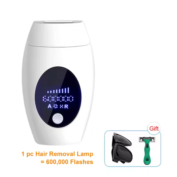 Vancostar-Depiladora láser LCD para mujeres, máquina de afeitar corporal con lámpara cambiable, IPL, 1200000 Flash, envío directo - 1