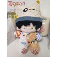 Evelyn-ropa para muñecos de peluche de 20cm, juego de Anime, figuras de Love and Deepspace Zayne Sylus, monos de vestir, sombrero, accesorios de regalo - details 1