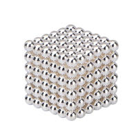 Bolas magnéticas 3D de escritorio para aliviar el estrés, juguetes educativos de aprendizaje, cubo mágico, 222 piezas, Original - details 11