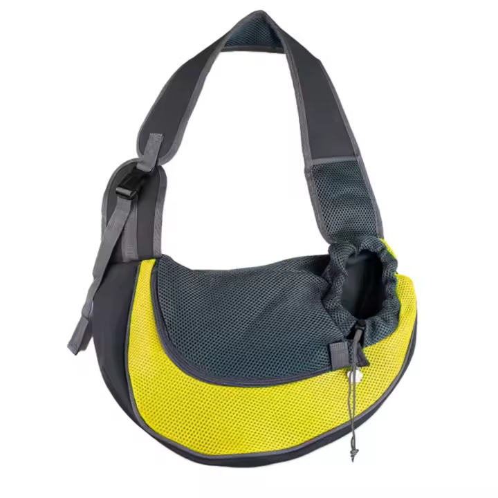 Mochila Portátil para Mascotas Bolso de Hombro Transpirable de Malla para Perros - 1