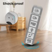 Funda protectora remota para Apple TV 4K, carcasa de silicona a rayas antideslizante y anticaída - details 1