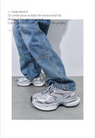 Nueva plataforma plateada zapatos deportivos para mujer zapatos casuales para correr - details 2