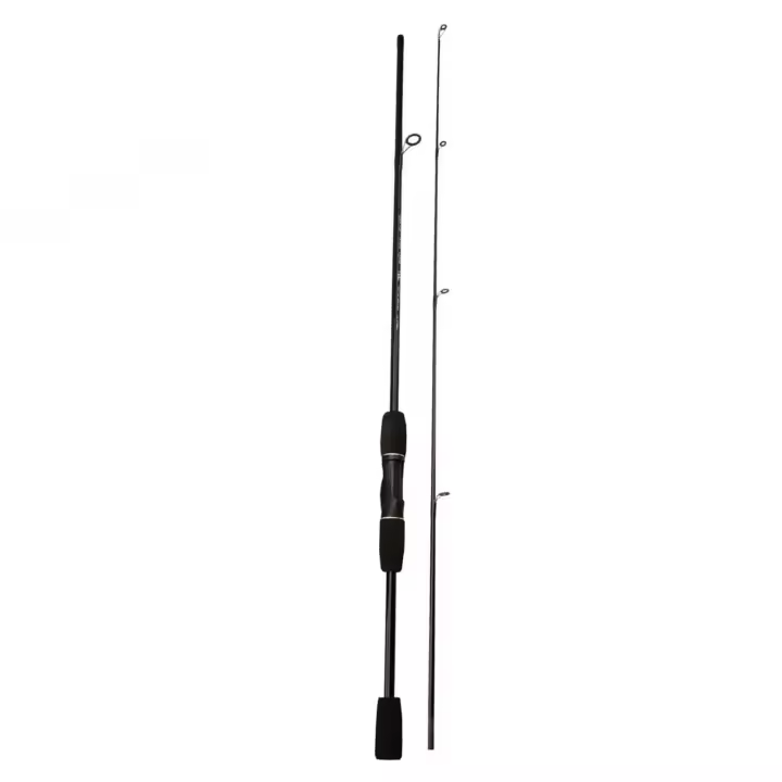 Caña de pescar giratoria telescópica, ligera, de carbono, Flexible, para entusiastas de la pesca al aire libre - 1