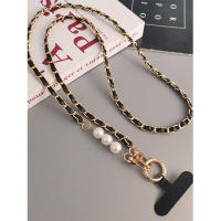 Cordón para teléfono móvil para mujer, funda para teléfono con correa larga para cuello y hombro, cordón Universal, cadena cruzada larga con perlas - details 0