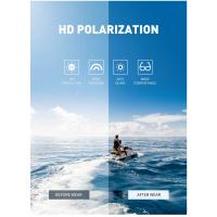 Gafas de sol deportivas polarizadas para exteriores, modelo nuevo 2025, con diseño de media montura y protección contra el viento - Gafas de sol para pesca - details 3