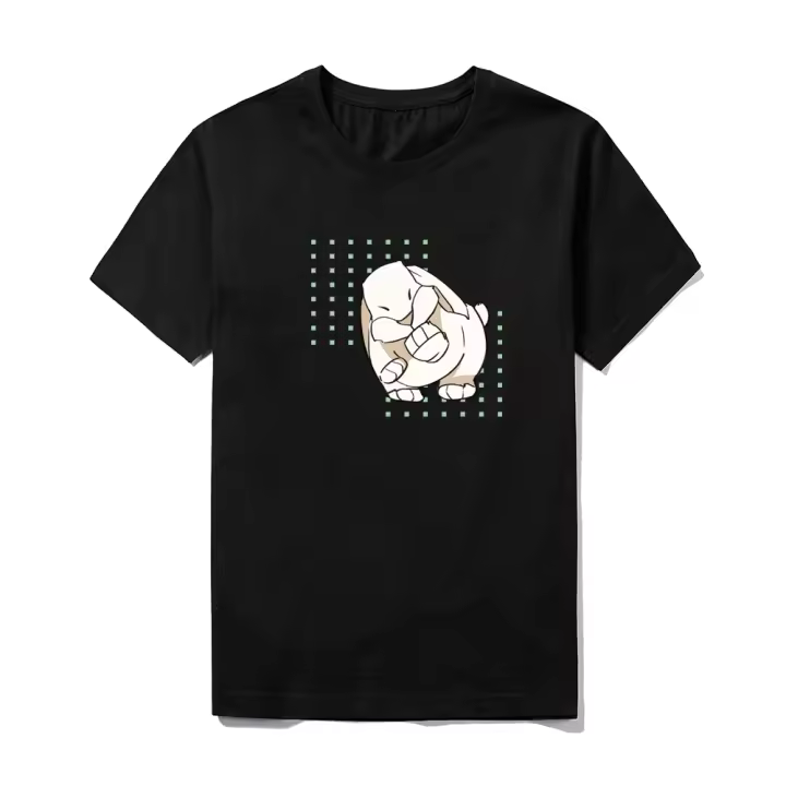 Camiseta unisex con estampado gráfico 100% algodón |   Tela suave y transpirable |   Ropa casual diaria para hombres y mujeres. - 1