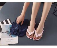 Zapatillas de viaje plegables portátiles para mujer, chanclas de playa antideslizantes, diseño desmontable, baño de natación estampado transpirable - details 14