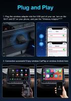 Adaptador inalámbrico para coche, CarPlay, Android, Plug and Play - details 9