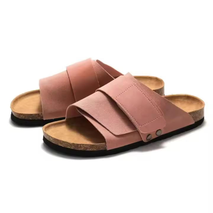 YIHE MS-013 Zapatillas de cuero hechas a mano para hombre, estilo clásico oriental, diseños del Golfo, informales, planas, antideslizantes para exteriores - 1