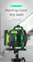 Nivel Láser de 16 Líneas Profesional Nivel Autonivelante 4D Verde con Trípode - details 18