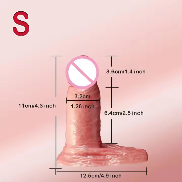 Empaque privado Sexy Suave Silicona Agrandamiento Realista Extensor Juguetes Sexuales para Hombres Herramientas Sexuales Condón Reutilizable Funda - 1