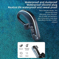Auriculares inalámbricos con Bluetooth 5,2, dispositivo de audio giratorio de 180 °, con cancelación de ruido, pantalla LED, modo de espera largo, con micrófono, para música, para todos los teléfonos inteligentes - details 4