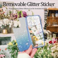 Funda de Silicona Transparente con Purpurina para Xiaomi Redmi Note 13 Pro, 5G, no 4G - details 7