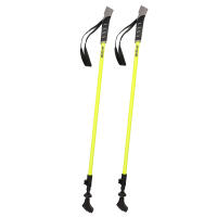 Palo de Senderismo AKTIVE Extensible Punta de Metal o Goma, Longitud Ajustable 82-135 cm, Cierre FlickLock, Mango de Dragón Usable - details 0