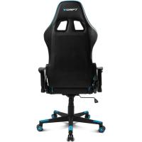 Gaming Profesional, reposabrazos ajustables 2D, pistón clase 4, giratoria, mecanismo de mariposa, cojín lumbar y cervical, color negro/blanco/azul - details 6